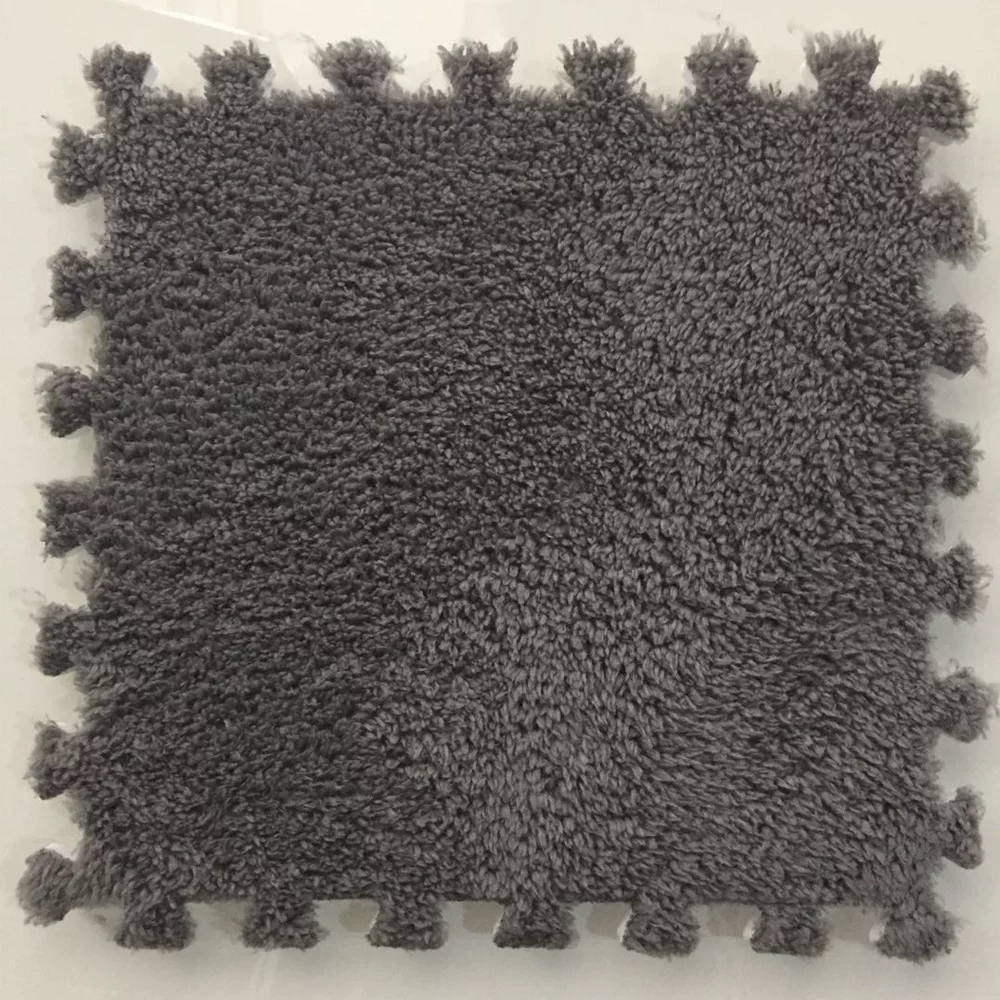 Modern and simple spliced floor MATS for the bedroom, baby crawling MATS, and large areas of the living room are covered with dirt-resistant and wear-resistant mixed floor MATS