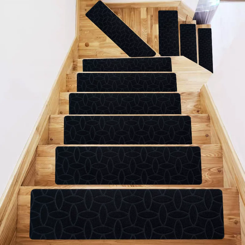 TPR anti-slip stair treads are glue-free, self-adhesive, brushed, machine washable, cross-border bestsellers, direct supply from the source factory