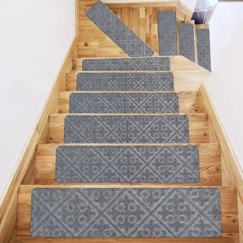 TPR anti-slip stair treads are glue-free, self-adhesive, brushed, machine washable, cross-border bestsellers, direct supply from the source factory