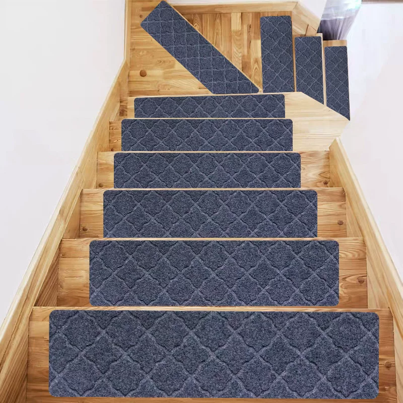 TPR anti-slip stair treads are glue-free, self-adhesive, brushed, machine washable, cross-border bestsellers, direct supply from the source factory