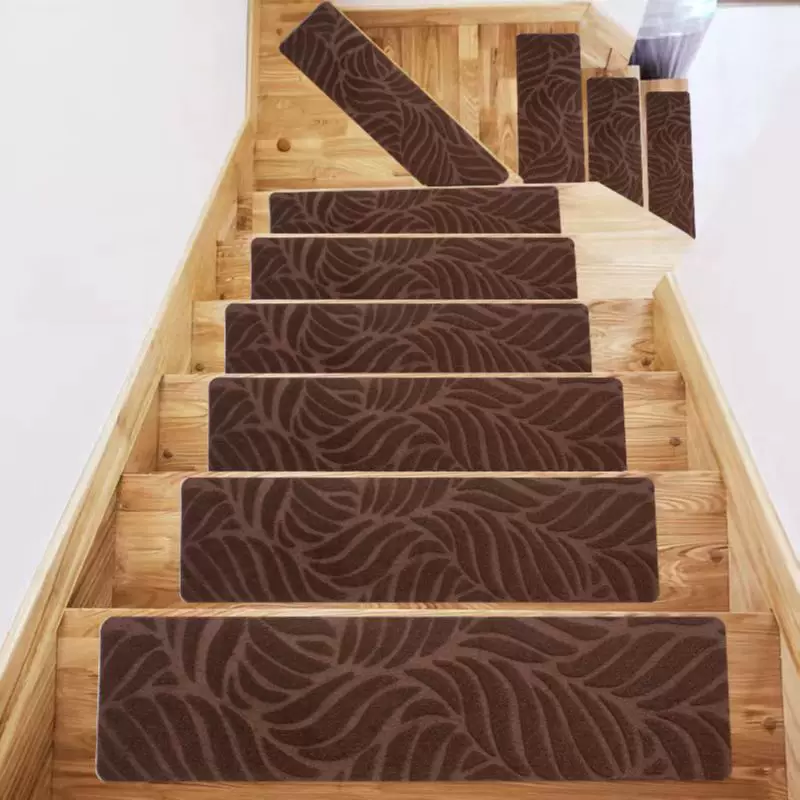 TPR anti-slip stair treads are glue-free, self-adhesive, brushed, machine washable, cross-border bestsellers, direct supply from the source factory