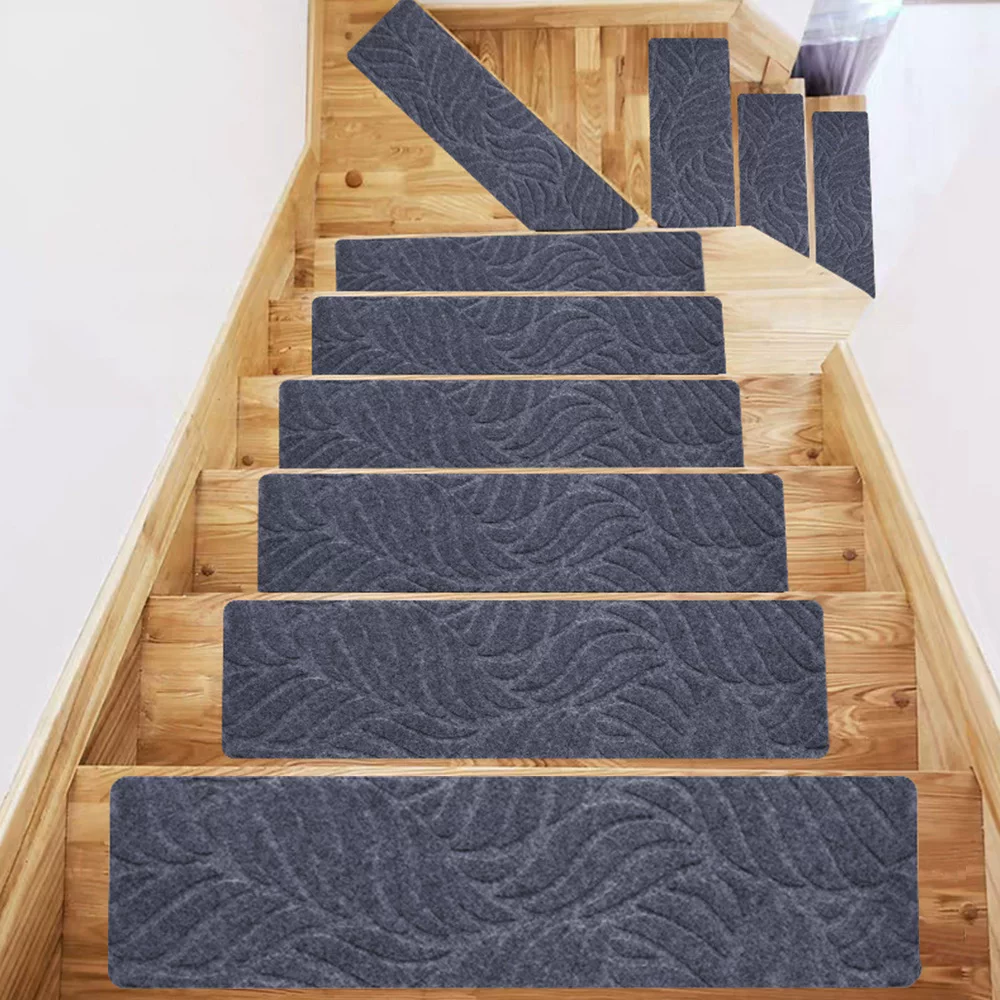 TPR anti-slip stair treads are glue-free, self-adhesive, brushed, machine washable, cross-border bestsellers, direct supply from the source factory