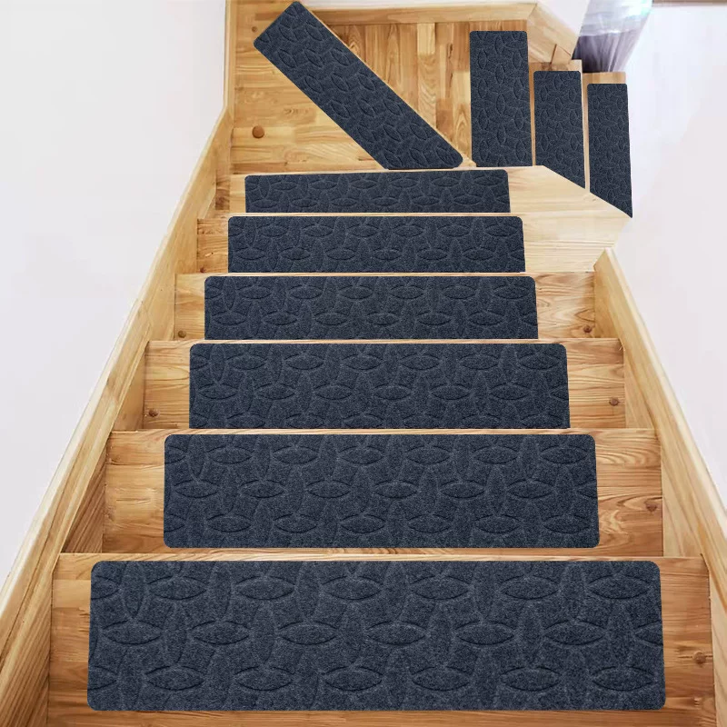 TPR anti-slip stair treads are glue-free, self-adhesive, brushed, machine washable, cross-border bestsellers, direct supply from the source factory