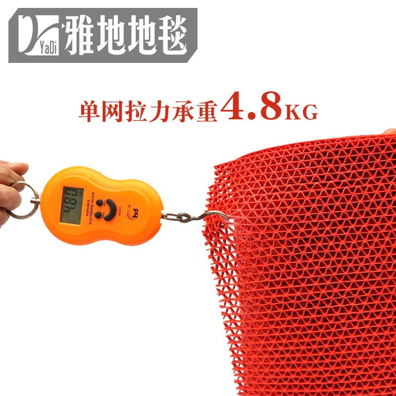 Wholesale pvc plastic kitchen and bathroom perforated waterproof swimming pool bathroom grid toilet anti-slip floor mat carpet