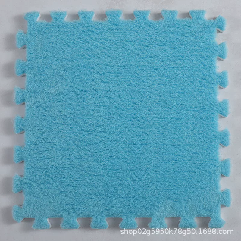 Cross-border bedroom bedside carpet, bay window mat, ins style foam mat, can be cut, disassembled, washed and spliced to cover the floor mat