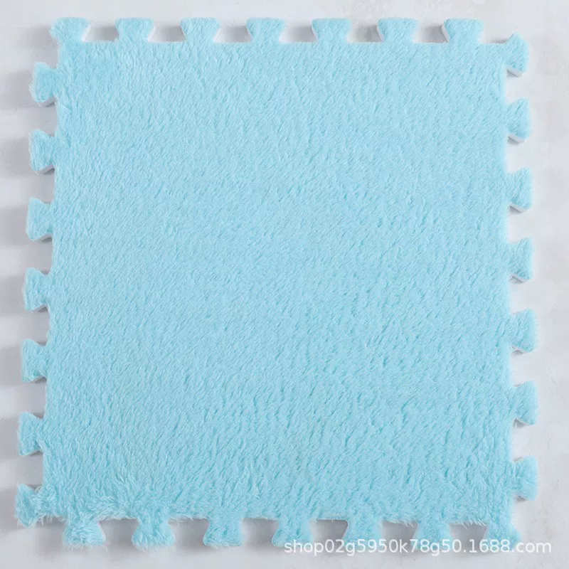 Cross-border bedroom bedside carpet, bay window mat, ins style foam mat, can be cut, disassembled, washed and spliced to cover the floor mat