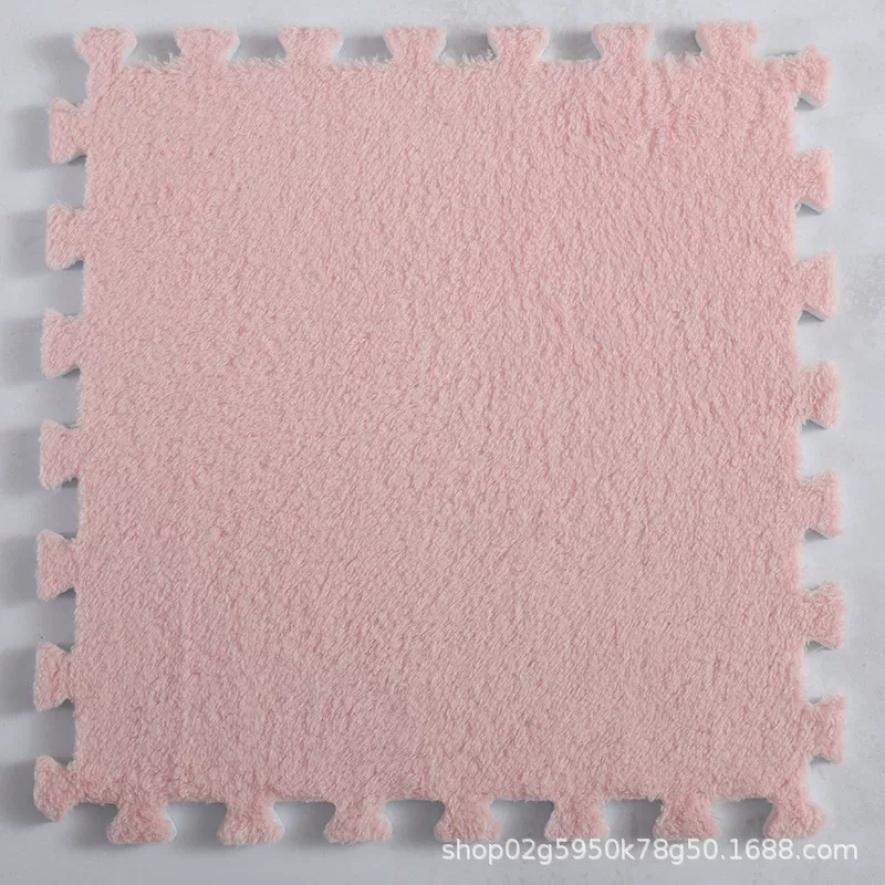 Cross-border bedroom bedside carpet, bay window mat, ins style foam mat, can be cut, disassembled, washed and spliced to cover the floor mat