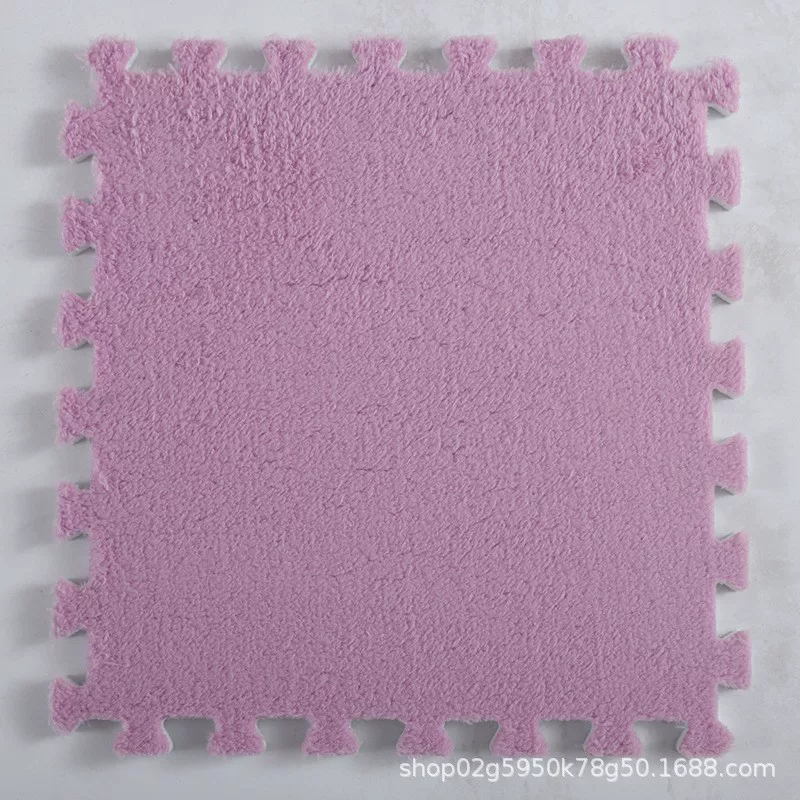 Cross-border bedroom bedside carpet, bay window mat, ins style foam mat, can be cut, disassembled, washed and spliced to cover the floor mat