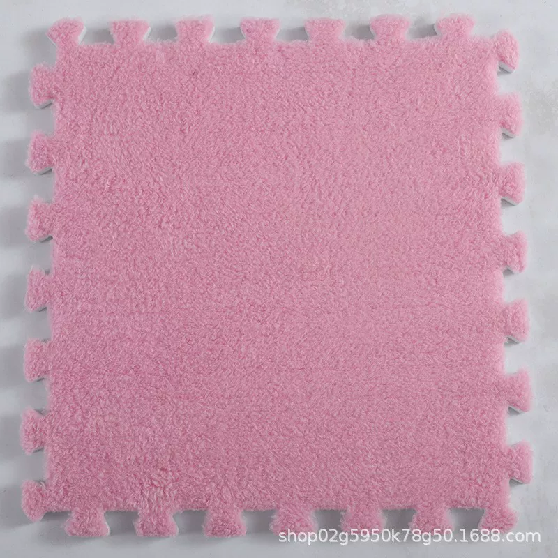 Cross-border bedroom bedside carpet, bay window mat, ins style foam mat, can be cut, disassembled, washed and spliced to cover the floor mat