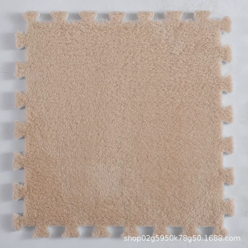 Cross-border bedroom bedside carpet, bay window mat, ins style foam mat, can be cut, disassembled, washed and spliced to cover the floor mat