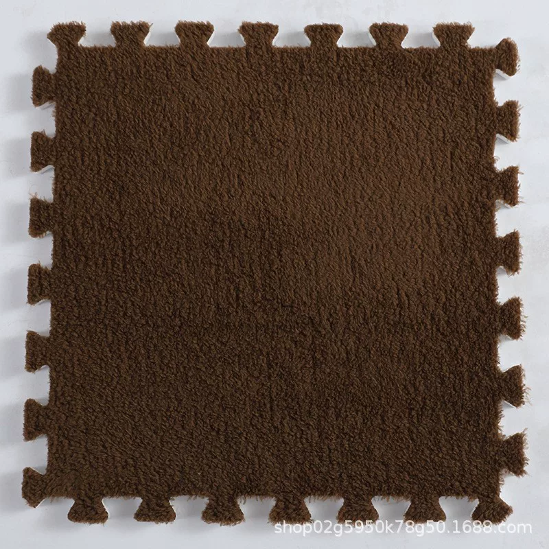 Cross-border bedroom bedside carpet, bay window mat, ins style foam mat, can be cut, disassembled, washed and spliced to cover the floor mat