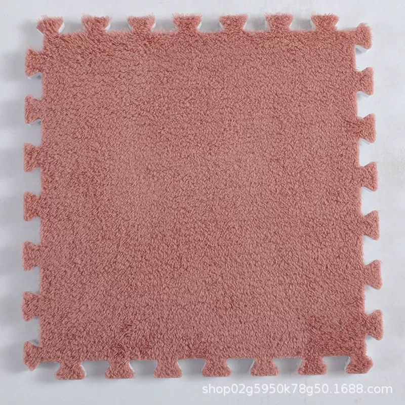 Cross-border bedroom bedside carpet, bay window mat, ins style foam mat, can be cut, disassembled, washed and spliced to cover the floor mat