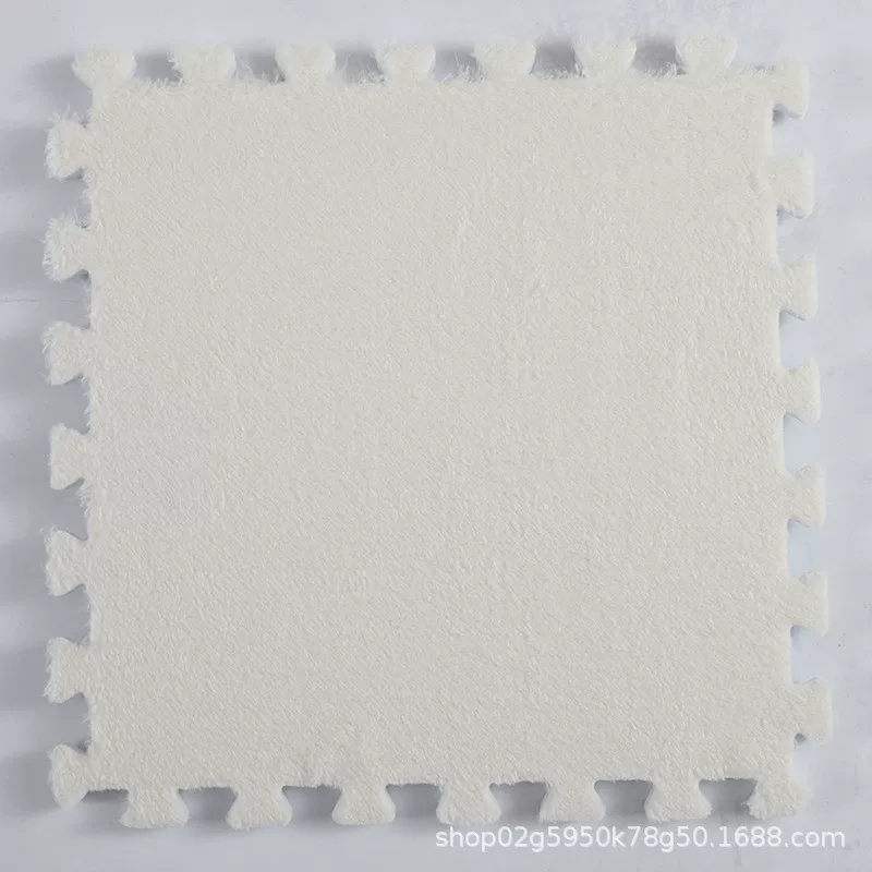 Cross-border bedroom bedside carpet, bay window mat, ins style foam mat, can be cut, disassembled, washed and spliced to cover the floor mat