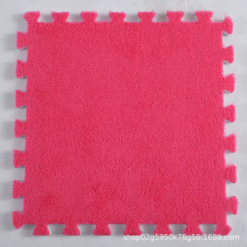 Cross-border bedroom bedside carpet, bay window mat, ins style foam mat, can be cut, disassembled, washed and spliced to cover the floor mat