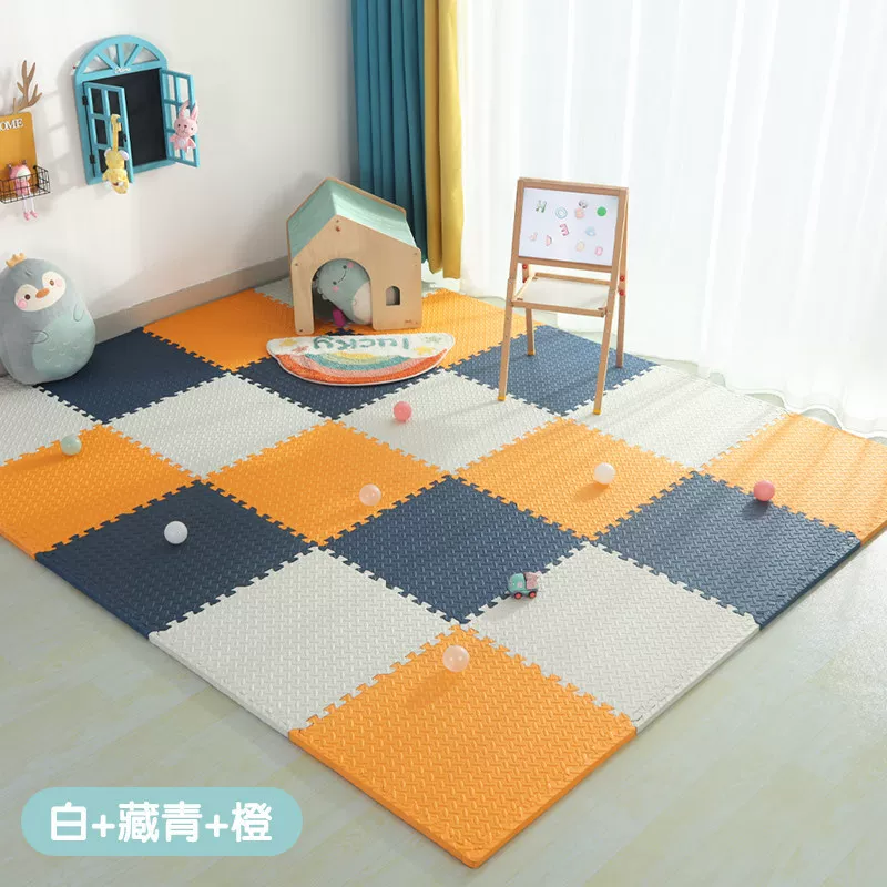 Wholesale of anti-slip baby crawling MATS, children's crawling foam MATS, anti-fall carpets, and thickened bedroom MATS