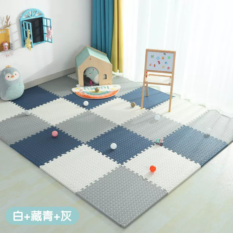 Wholesale of anti-slip baby crawling MATS, children's crawling foam MATS, anti-fall carpets, and thickened bedroom MATS