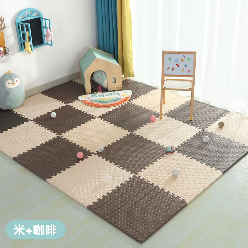 Wholesale of anti-slip baby crawling MATS, children's crawling foam MATS, anti-fall carpets, and thickened bedroom MATS