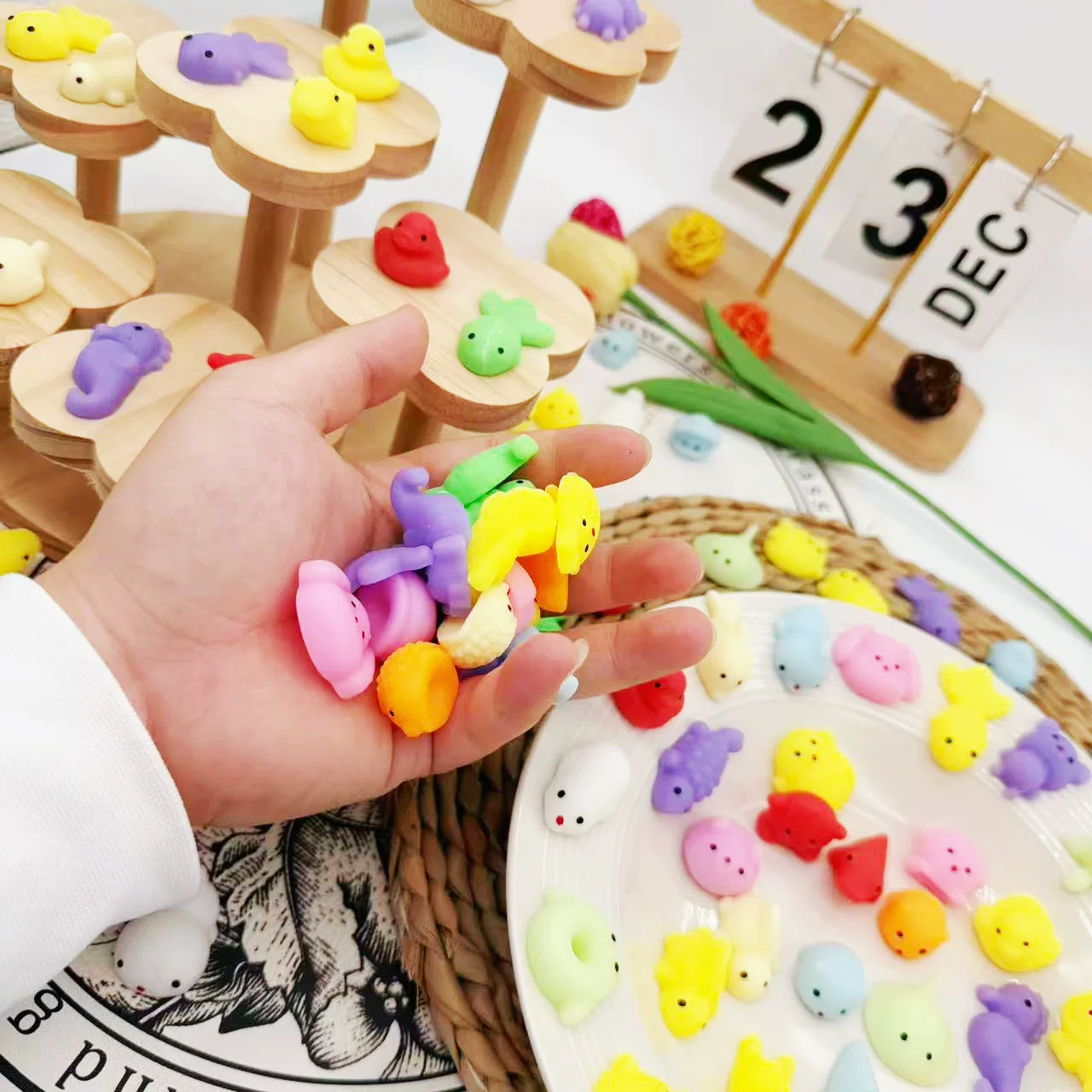 Cross-border best-selling festival dumplings, animal pinching fun, stress-relieving gadgets, children's venting toys and small gifts from the manufacturer