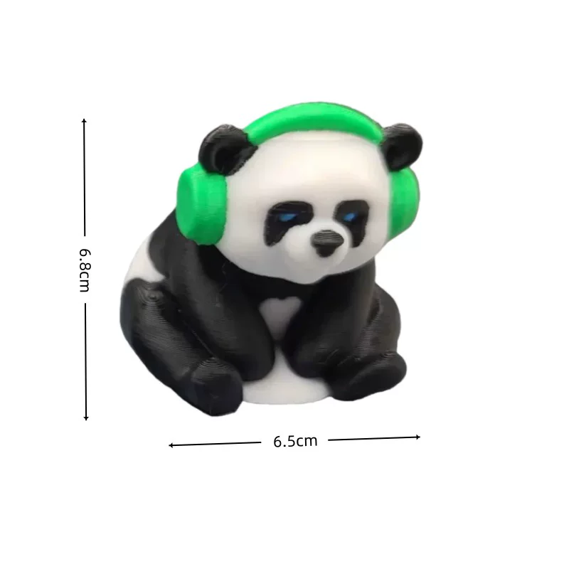 Every time there is a 3D printed family portrait series of simulation land family animal world model static decorative toy