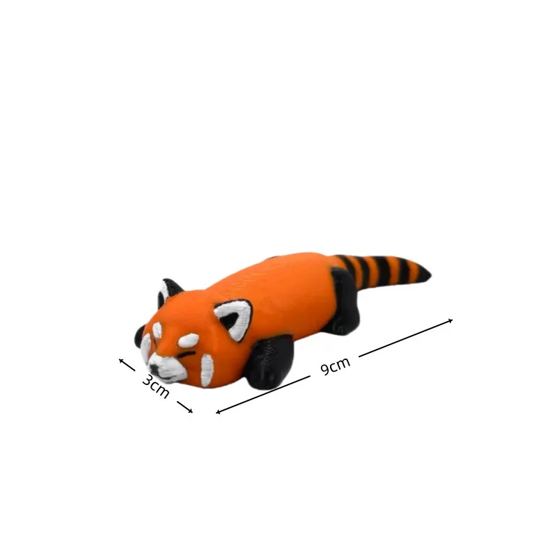 Every time there is a 3D printed family portrait series of simulation land family animal world model static decorative toy